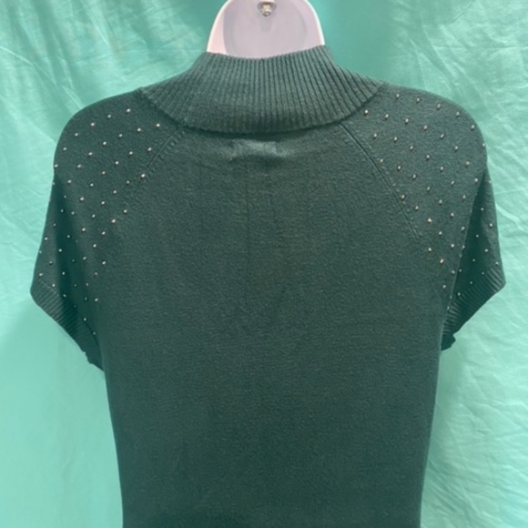 Brand New APT 9  Size: Medium -  Green Sweater Dress - Picture 5 of 12